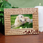 Til' the End Pet Memorial Wood Picture Frame 912981