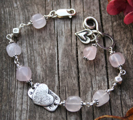 healing bracelet for a broken heart - healing jewelry